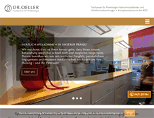 Tablet Screenshot of droeller.de